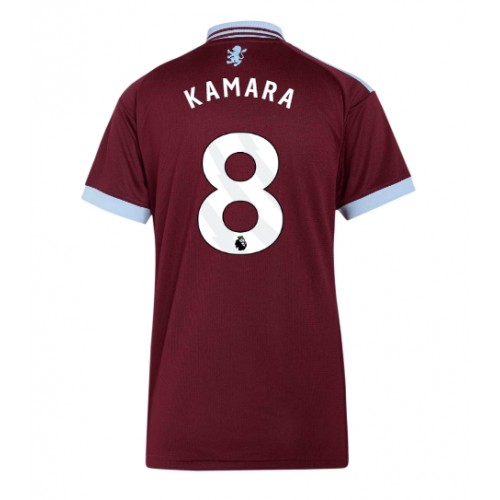 Aston Villa Boubacar Kamara #8 Domaci Dres za Ženska 2026-27 Kratak Rukavima
